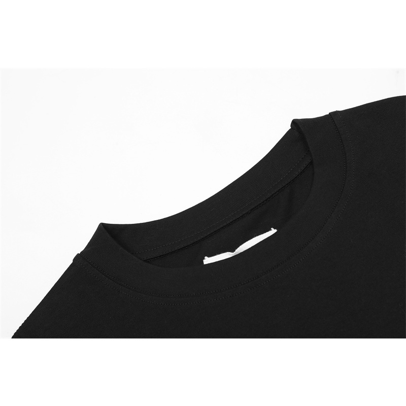 Áo Thun Cotton Tay Ngắn In Hình Kỹ Thuật Số Vague Cổ Điển Thời Trang Unisex