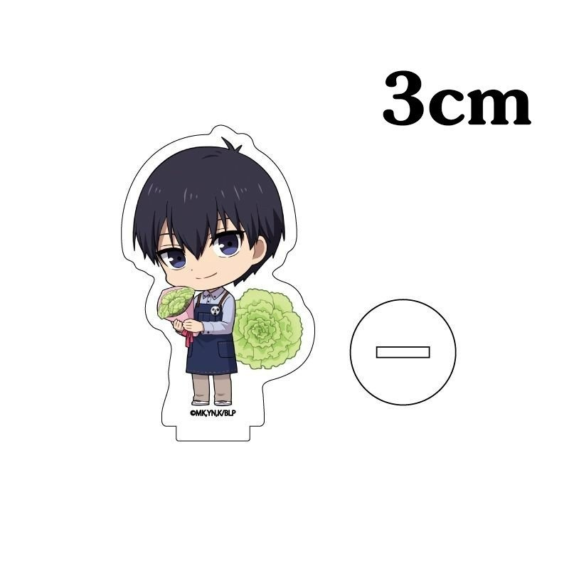 Standee mini BLUE LOCK ver HOA tượng acrylic anime mica chibi mô hình trang trí