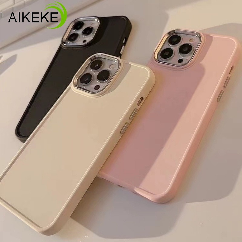 Ốp Điện Thoại Silicon Dẻo Viền Kim Loại Cho Vivo V27 V20 Pro V27E V23 V21 V21S 4G 5G X90 X80 X70 X60 Y78 Y36 Y77