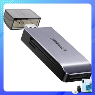 Đầu đọc the nhớ đa năng usb 3.0 hỗ trợ sd/tf/cf/ms ugreen 50541 chính hãng