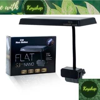 Đèn led kẹp flat s3 nano rgb plus - neo helios đỏ cá không đỏ nước cho bể cá cảnh, bể cá mini. -giao nhanh 2h
