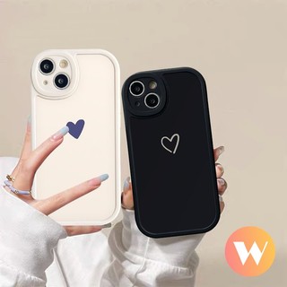 Ốp Điện Thoại Tpu Mềm Chống Sốc Họa Tiết Trái Tim Thời Trang Cho IPhone 11 13 14 12 Pro Max XR X XS Max SE 2020 7 6 8 6s Plus