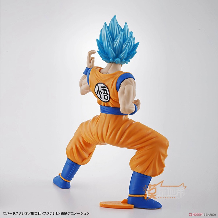 Hàng Có Sẵn Lắp Ráp Nhân Vật Son Goku Super Saiyan Màu Xanh Dương Trong Phim Bảy Viên Ngọc Rồng Thương Hiệu Bandai