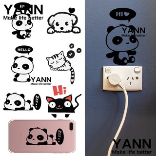 Sticker dán tường sáng tạo yan1 có thể tháo gỡ trang trí phòng khách