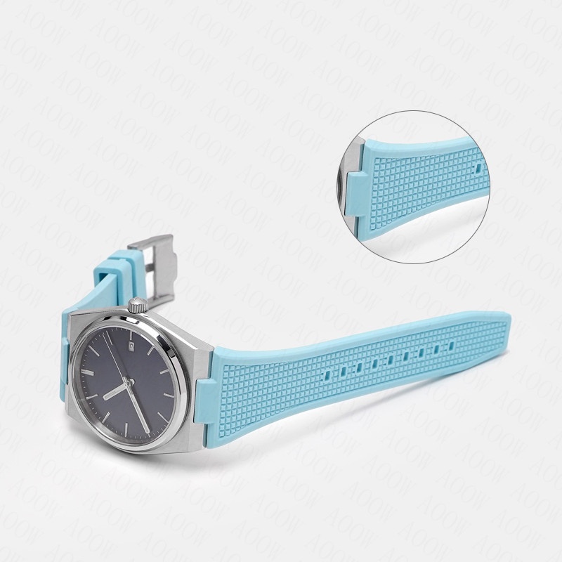 Dây Đeo Cao Su Silicone Cho Đồng Hồ Thông Minh Tissot PRX Series 40MM T137.407 / T137.410