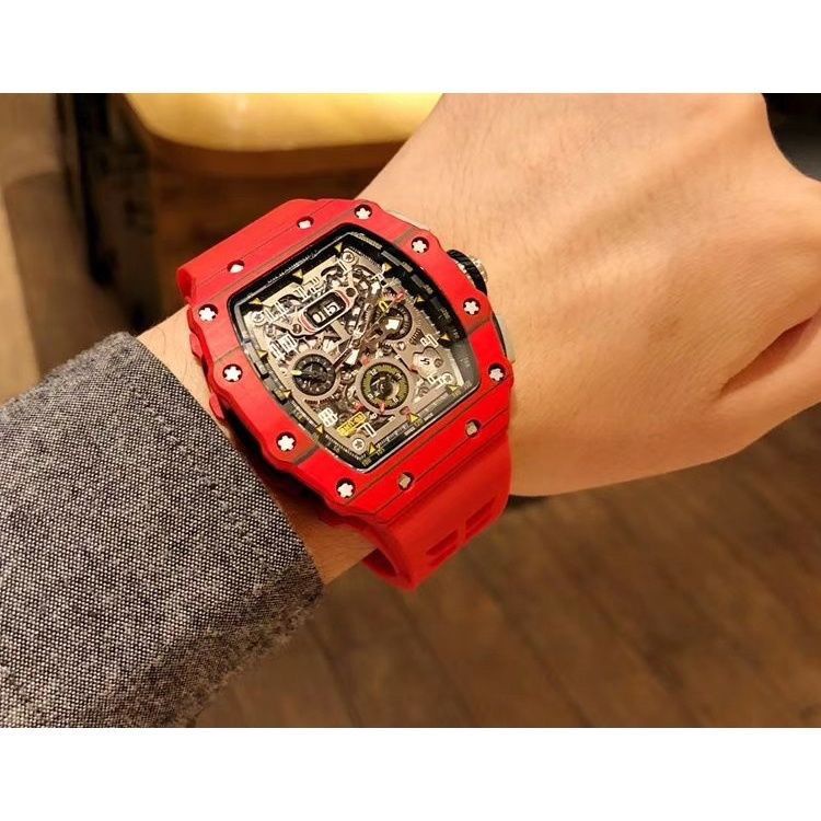 Đồng Hồ Đeo Tay Richard Miller Mặt Tròn Thời Trang Cao Cấp Dành Cho Nam