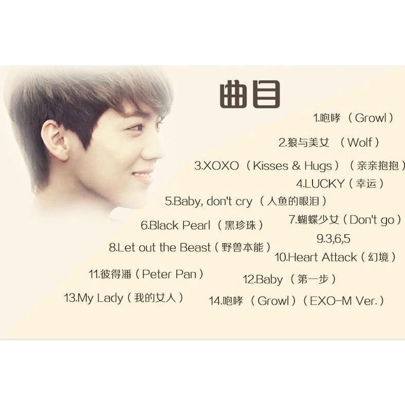 Album Ảnh Nhóm Nhạc EXO-K Phiên Bản Hàn Quốc xoxo Roaring