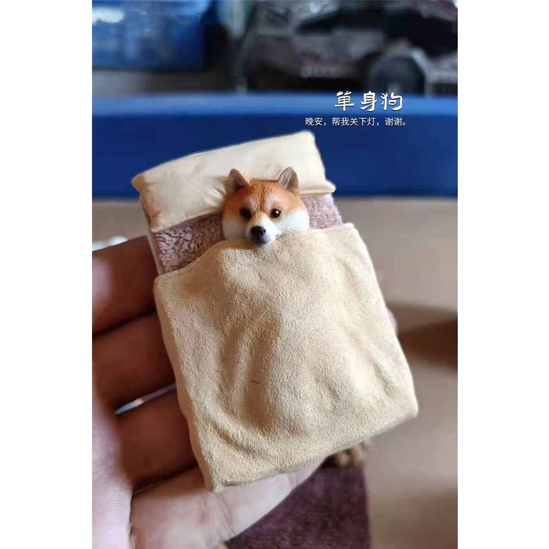 Mô Hình Chú Chó Shiba Inu Dùng Trang Trí Xe Hơi