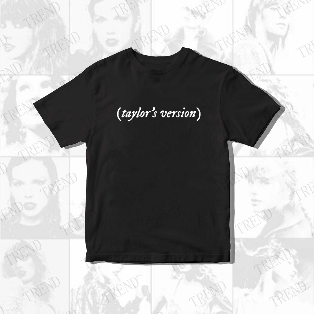 Áo Thun Cotton Tay Ngắn In Chữ Taylor Swift Phong Cách Hàn Quốc Thời Trang Cho Nam Và Nữ