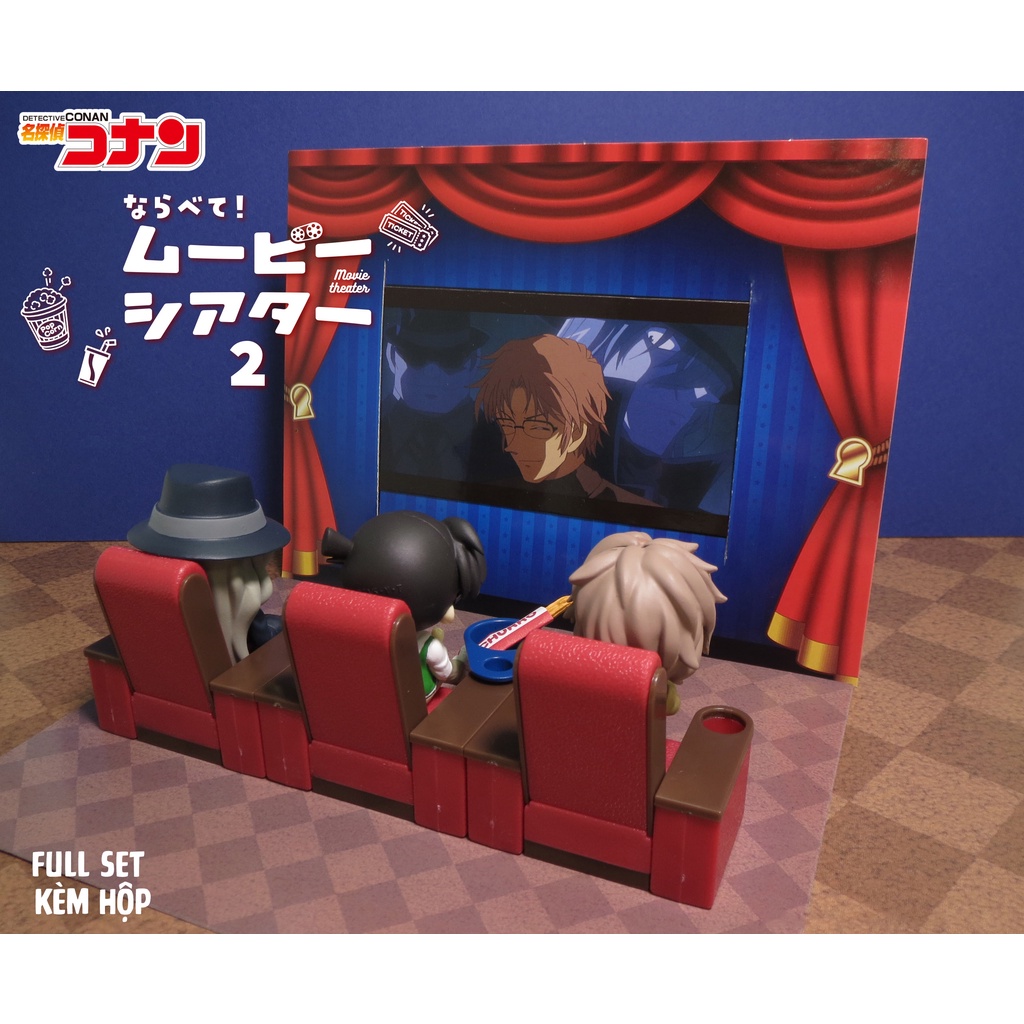 Blind Box Thám Tử Conan Line Up! rạp chiếu phim - Figure Conan chính hãng