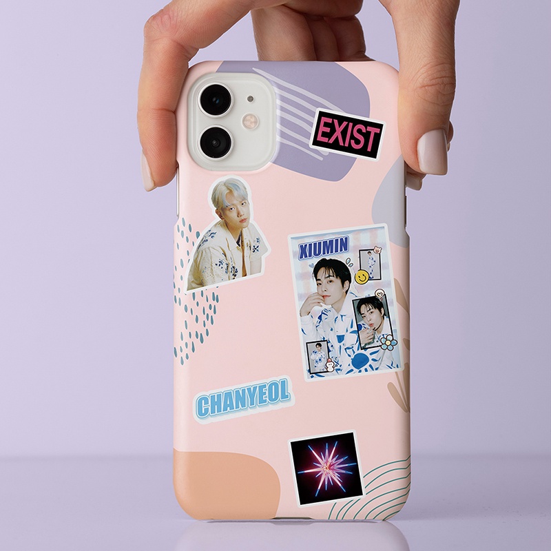 Set 100 Sticker EXO Trang Trí Đa Dụng Chất Lượng Cao