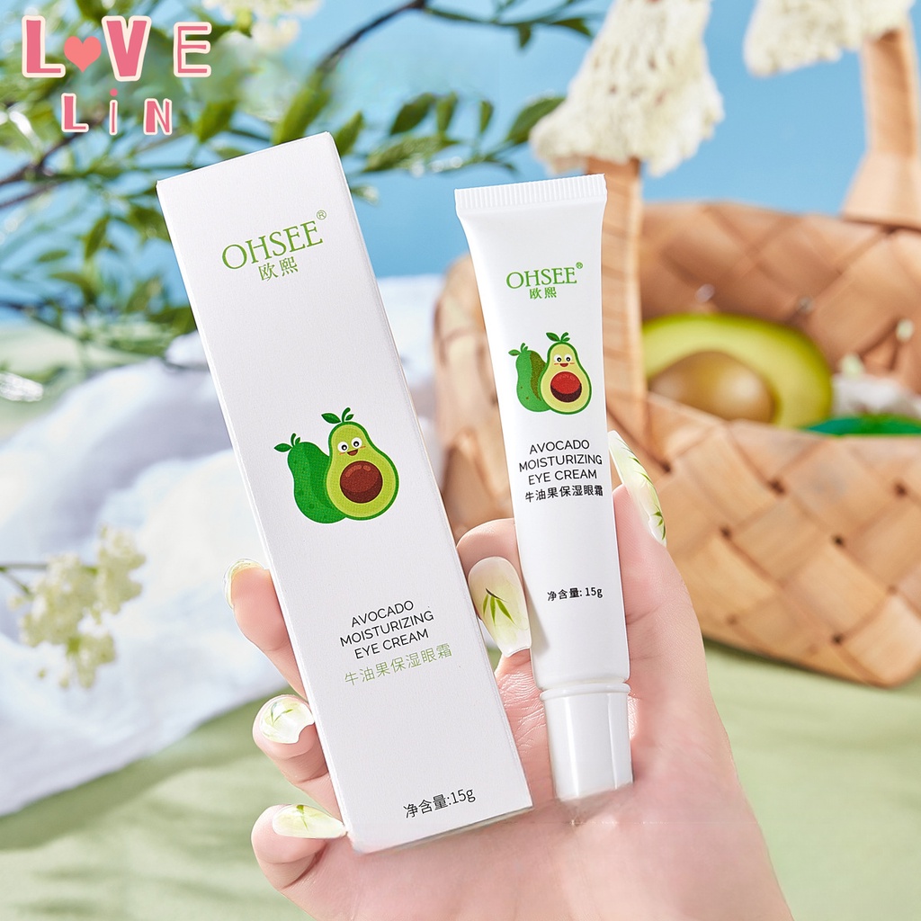 Kem Dưỡng Ẩm Da Mắt Chiết Xuất Bơ OHSEE Ouxi