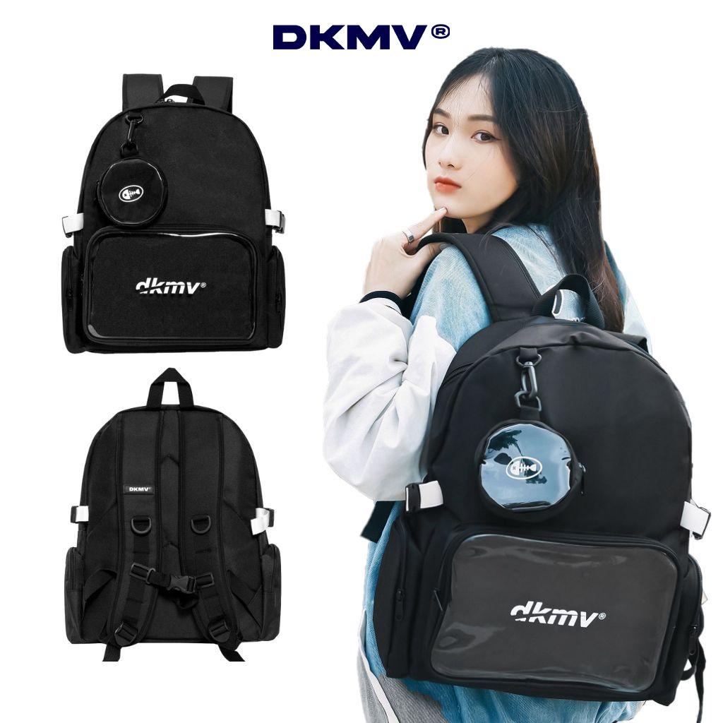 Balo đi học nữ màu đen Don't Kill My Vibe DKMV Mini Pocket Backpack | K-P14