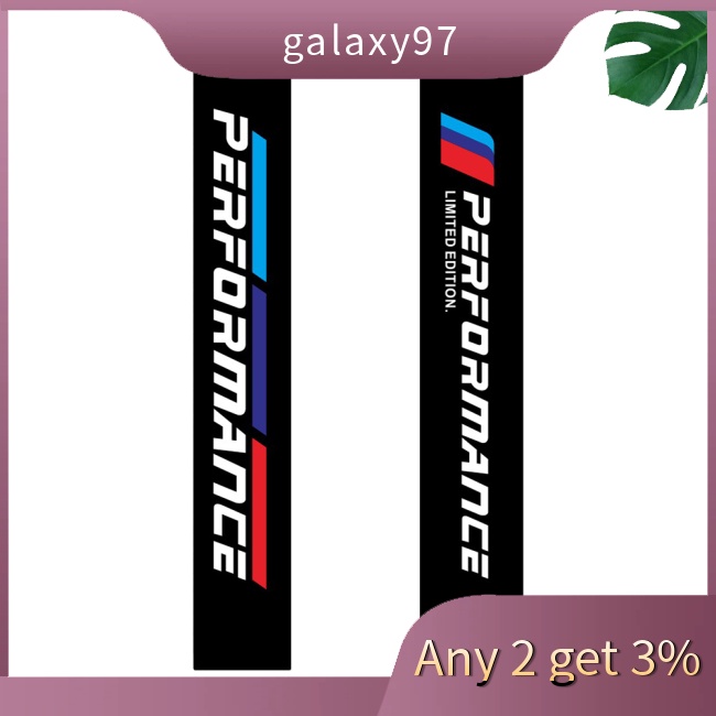 Miếng Dán Trang Trí Kính Chắn Gió Trước Sau Tự Dính In Chữ galaxy D-1343