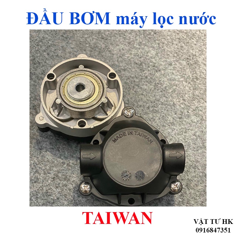 Đầu bơm máy lọc nước RO, máy phun sương TAIWAN, pump RO Đài Loan 24V Karofi Tốt