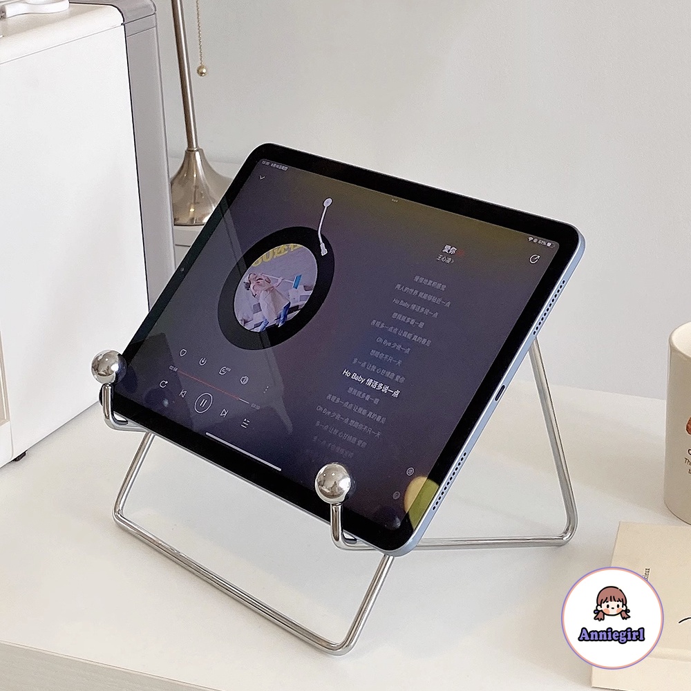 Giá Đỡ Máy Tính Bảng Bằng Dây Sắt Đa Năng Hiện Đại Trang Trí Nhà Cửa