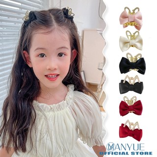 Kẹp tóc MANYUE nơ tai thỏ dễ thương cho bé gái