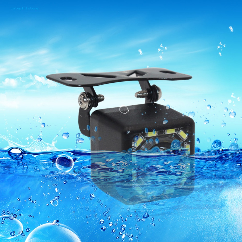 Bộ Camera Lùi Xe Tầm Nhìn Ban Đêm Góc Rộng 170 Độ 12 LED