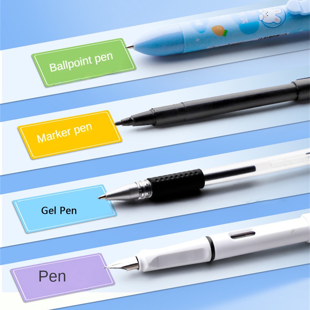 Tự Dính Nhãn Chống Thấm Nước Viết Tay Màu Sticker Trống Note Nhãn Có Thể Viết Tên Dán Trường Văn Phòng Phẩm Cung Cấp CHÚNG TÔI