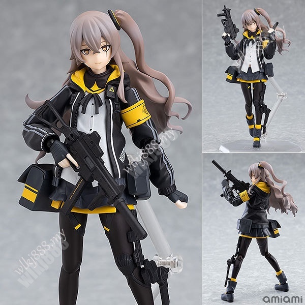 Girls frontline 457 figma ump45 573 figma hk416 hình hành động thay đổi khuôn mặt anime articulado mô hình búp bê