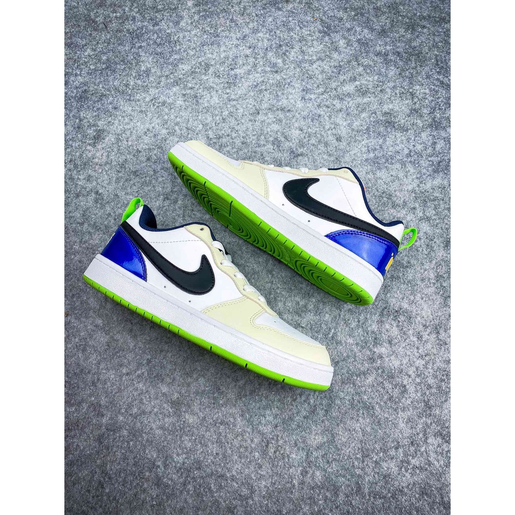 Nk court borough low 2  giày ban thường fb1394 101 36-45