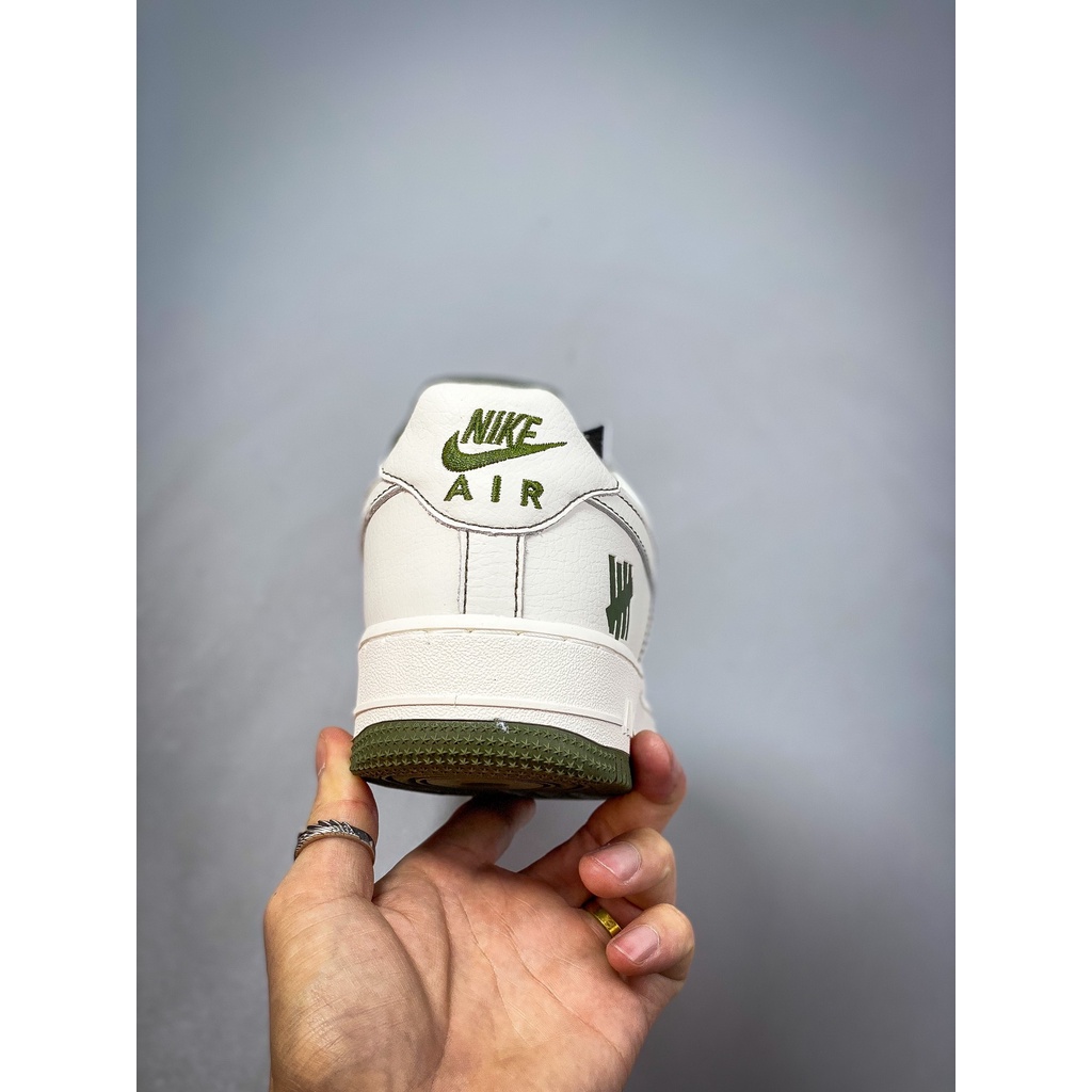 Undefeated x nk air force 1 low beige white green casual shoes un1315-600 36-45
