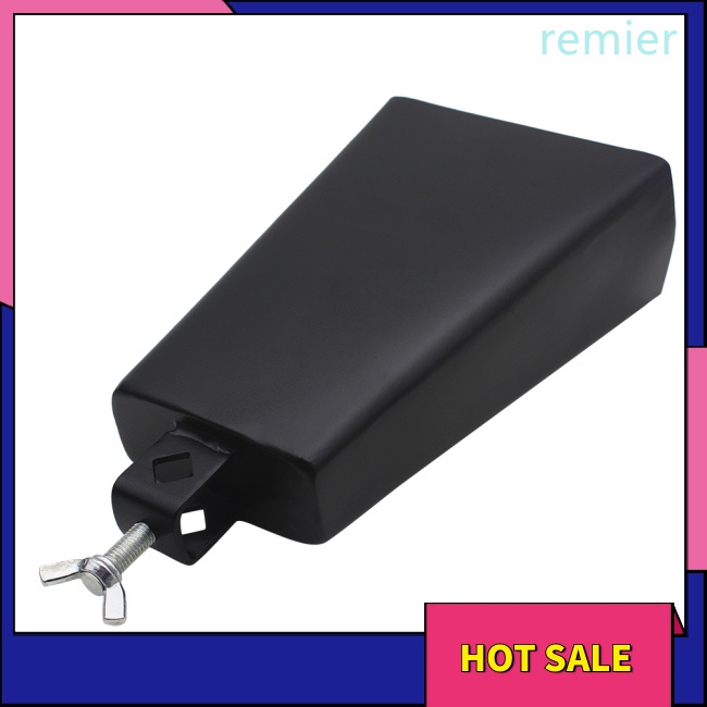 Re 4/5/6/7/8 inch thép kim loại cattlebell cowbell dụng cụ gõ chuông bò được cá nhân hóa