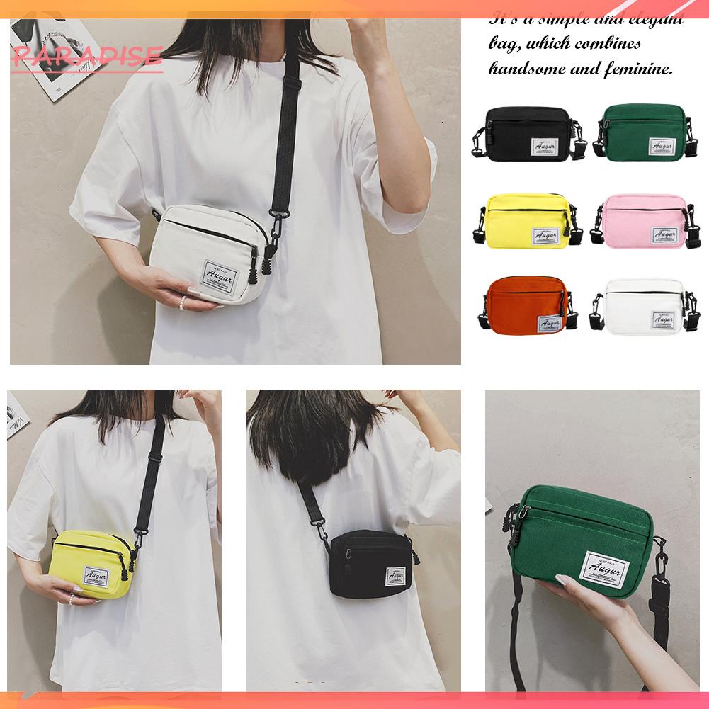 Thời trang nữ vải chắp vá túi đeo chéo điện thoại túi xách mini ví