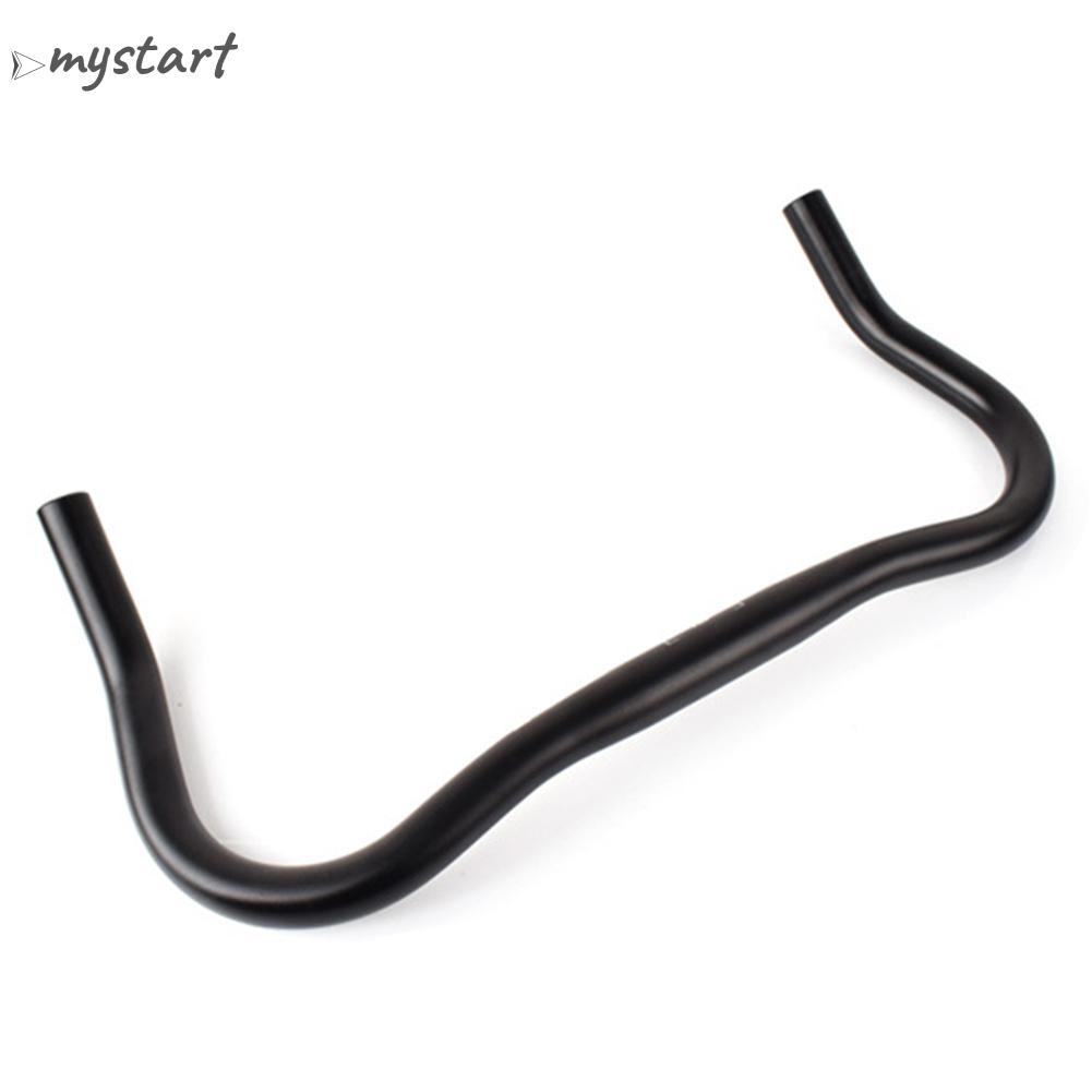 Tay lái bullhorn hợp kim nhôm 25,4mm 390mm cho xe đạp đường trường fixed gear mtb
