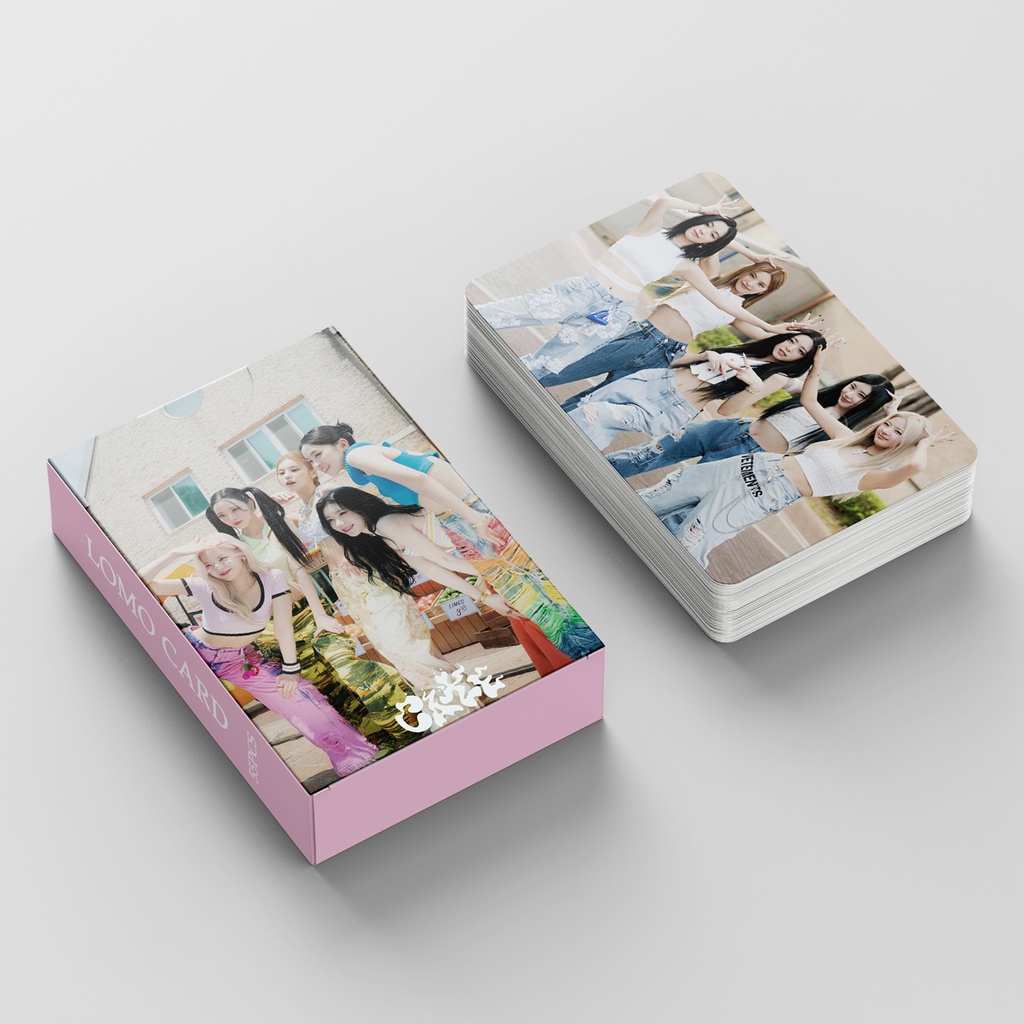 Linxx 55 chiếc itzy cake album lomo card kpop photocards series bưu thiếp