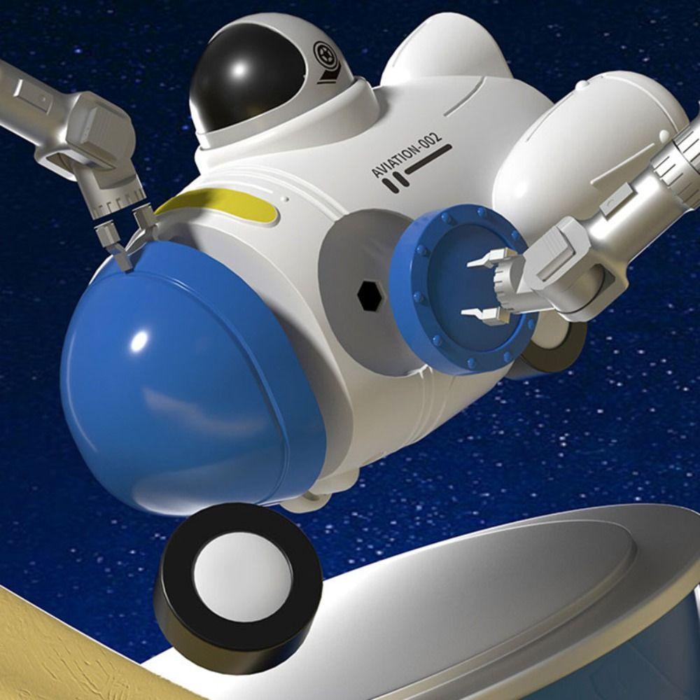 Diillan Đồ Chơi Xe Hơi Tàu Không Gian Tàu Không Gian Dạng Nhấn An Toàn Cho Bé Mẫu Giáo