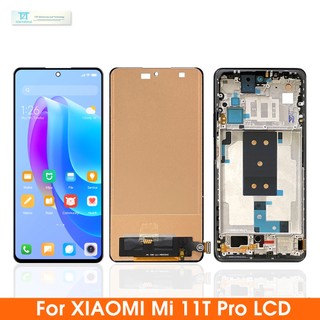 Zin oled màn hình điện thoại cho xiaomi 11t / mi 11t pro lcd thay thế màn hình
