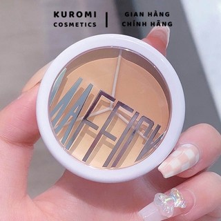 Bảng Kem Che Khuyết Điểm 3 Màu MAFFICK Che Phủ Quầng Thâm Mắt Và Mặt Chuyên Nghiệp KUROMI