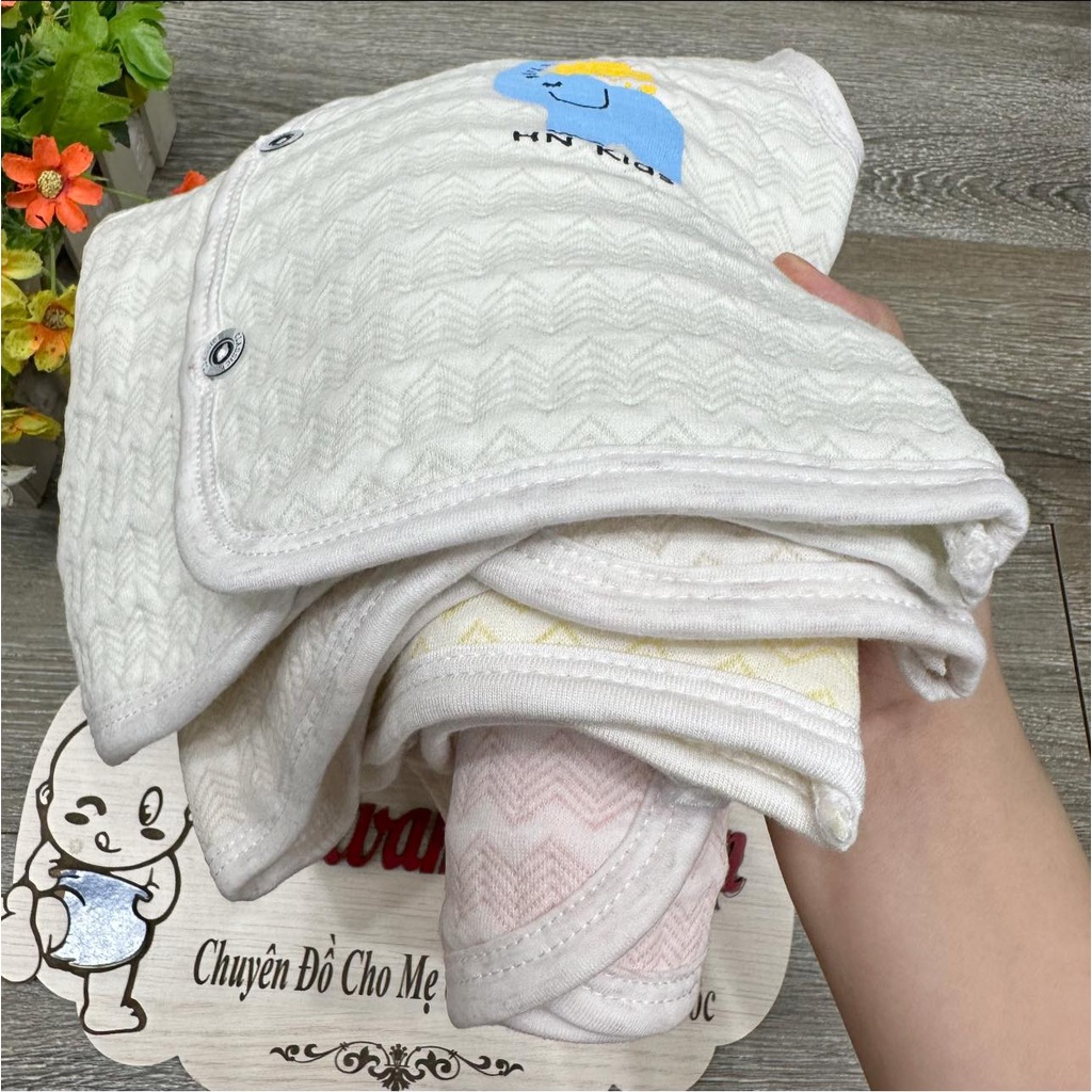 Áo gile hnkids vải trần bông cho bé mặc thu đông