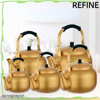 REFINEMENT Ấm Đun Nước Bằng Nhôm Màu Vàng 0.75-4L