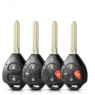 Đối với toyota camry corolla avalon venza 2/3/4 buttons remote car key case shell