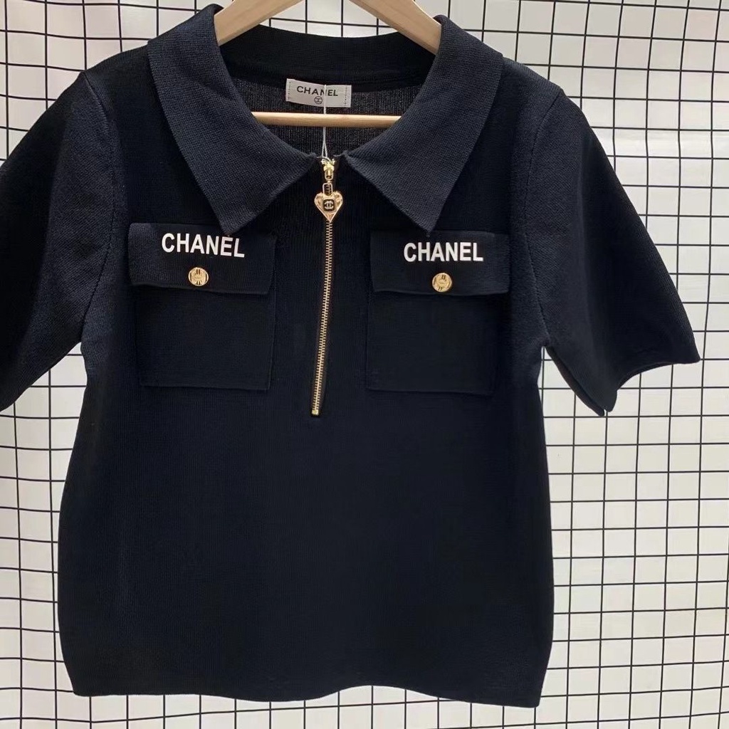 Áo Len Đan Tay Ngắn Kiểu Dáng Mới