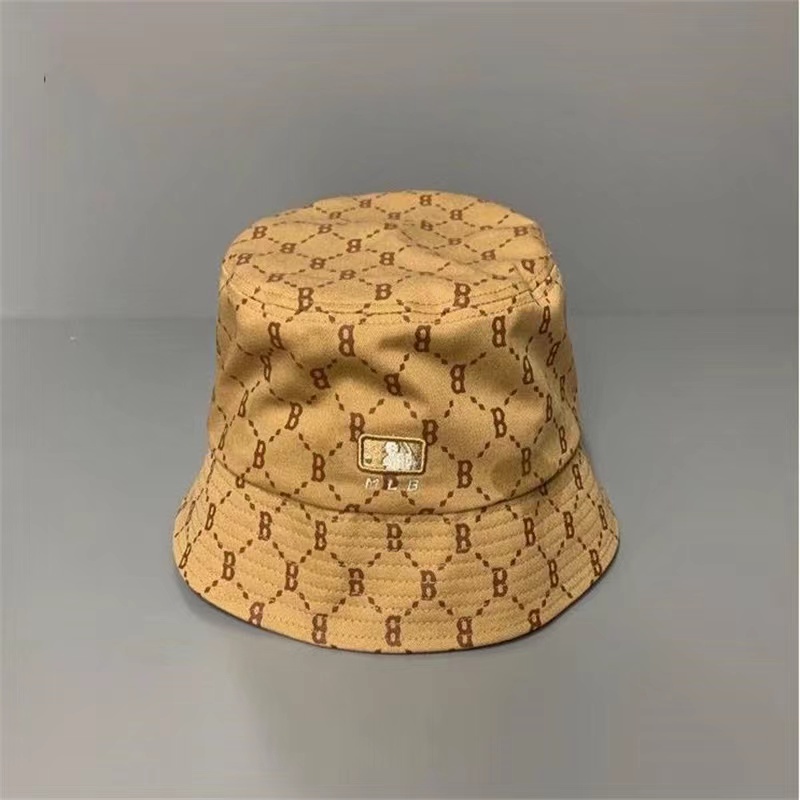 Thời trang mới bông thêu ny mũ xô phụ nữ đàn ông hợp thời trang ngư dân ngoài trời mũ chống nắng