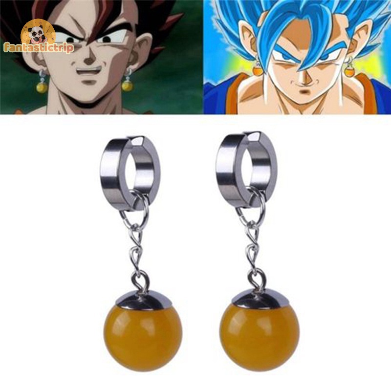 Một đôi bông tai thả takerlama vegetto potara bông tai son goku zamasu bông tai mới