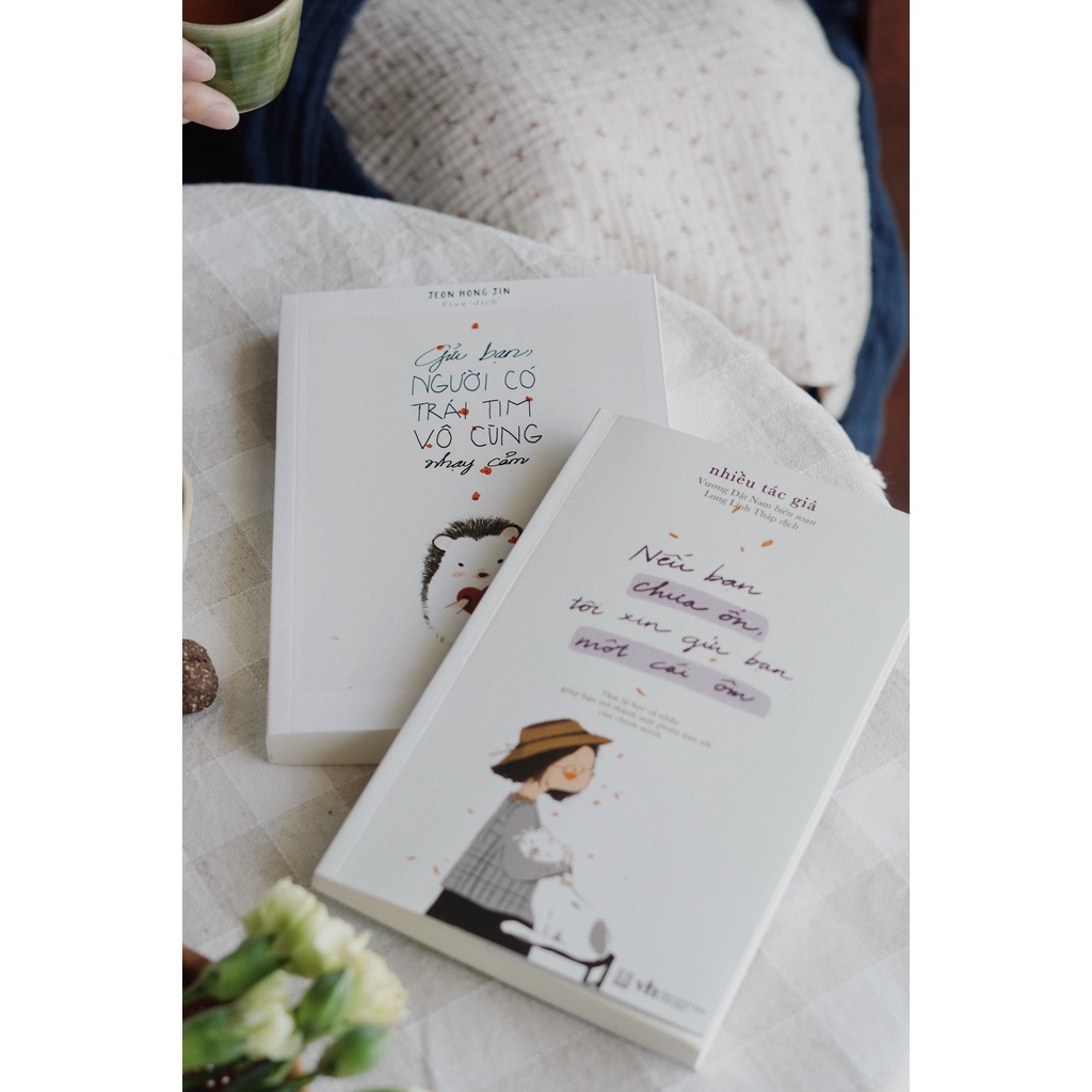 Sách  Combo Gửi bạn người có trái tim vô cùng nhạy cảm + Nếu bạn chưa ổn tôi xin gửi bạn một cái ôm - Bản Quyền