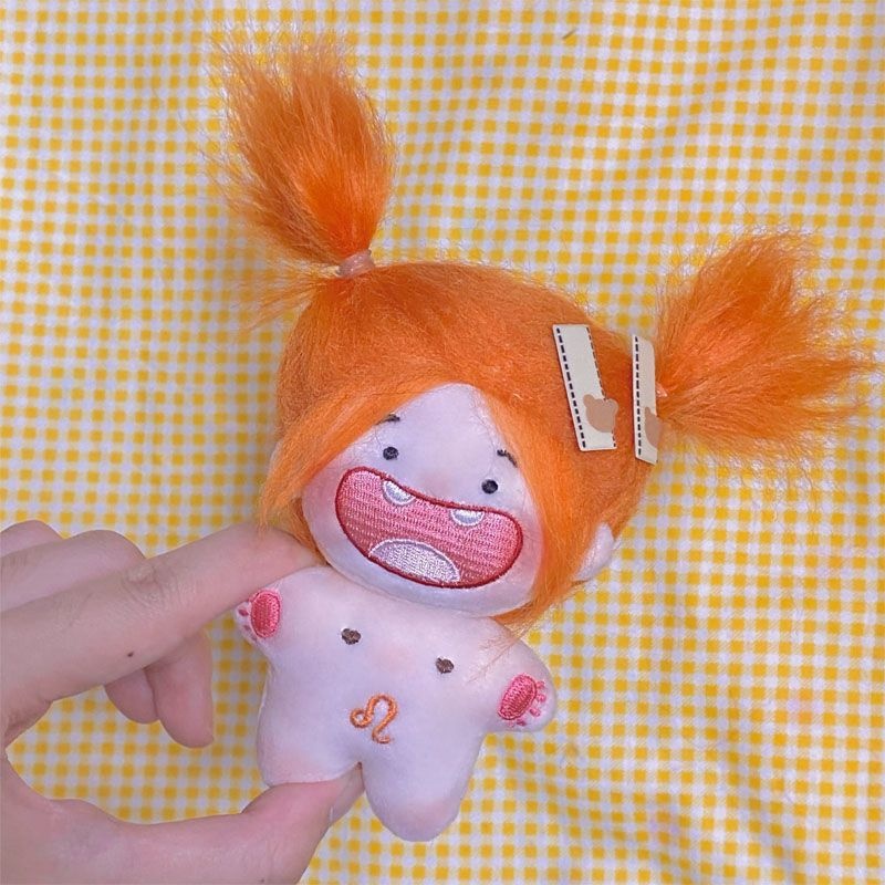 Búp Bê Nhồi Bông Vải Cotton Mềm Mại Sáng Tạo