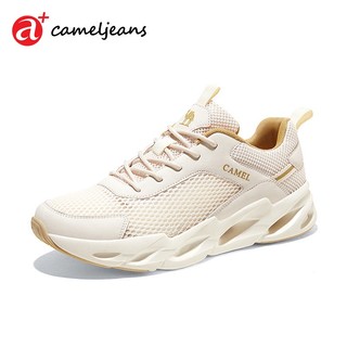 Giày thể thao CAMELJEANS đế mềm nhẹ chống trượt phối lưới thoáng khó thời trang ngoài trời cho nữ