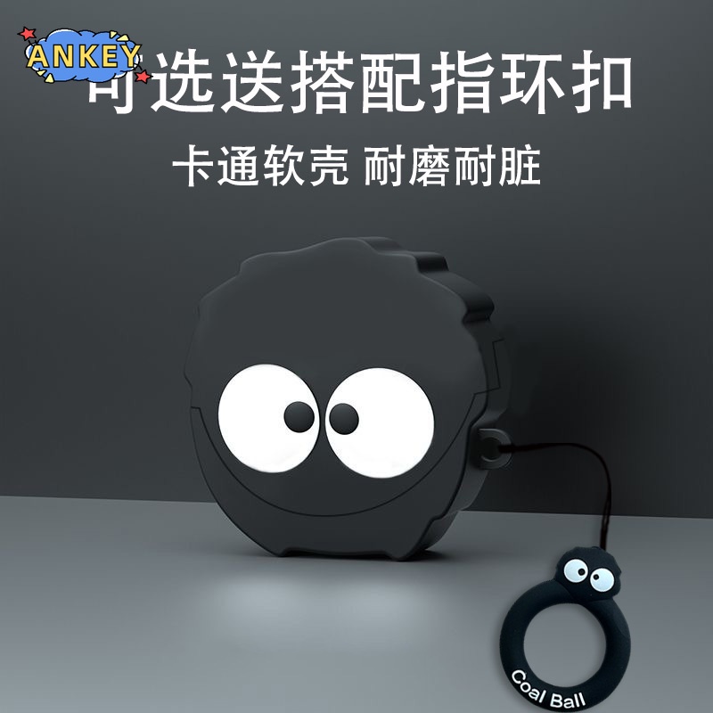 Cover For OPPO Enco Air 3 / R2 Earphone Silicone Case Green Dinosaur Earbuds Waterproof Shockproof Soft Protective Headphone Cover Headset Skin with Hook