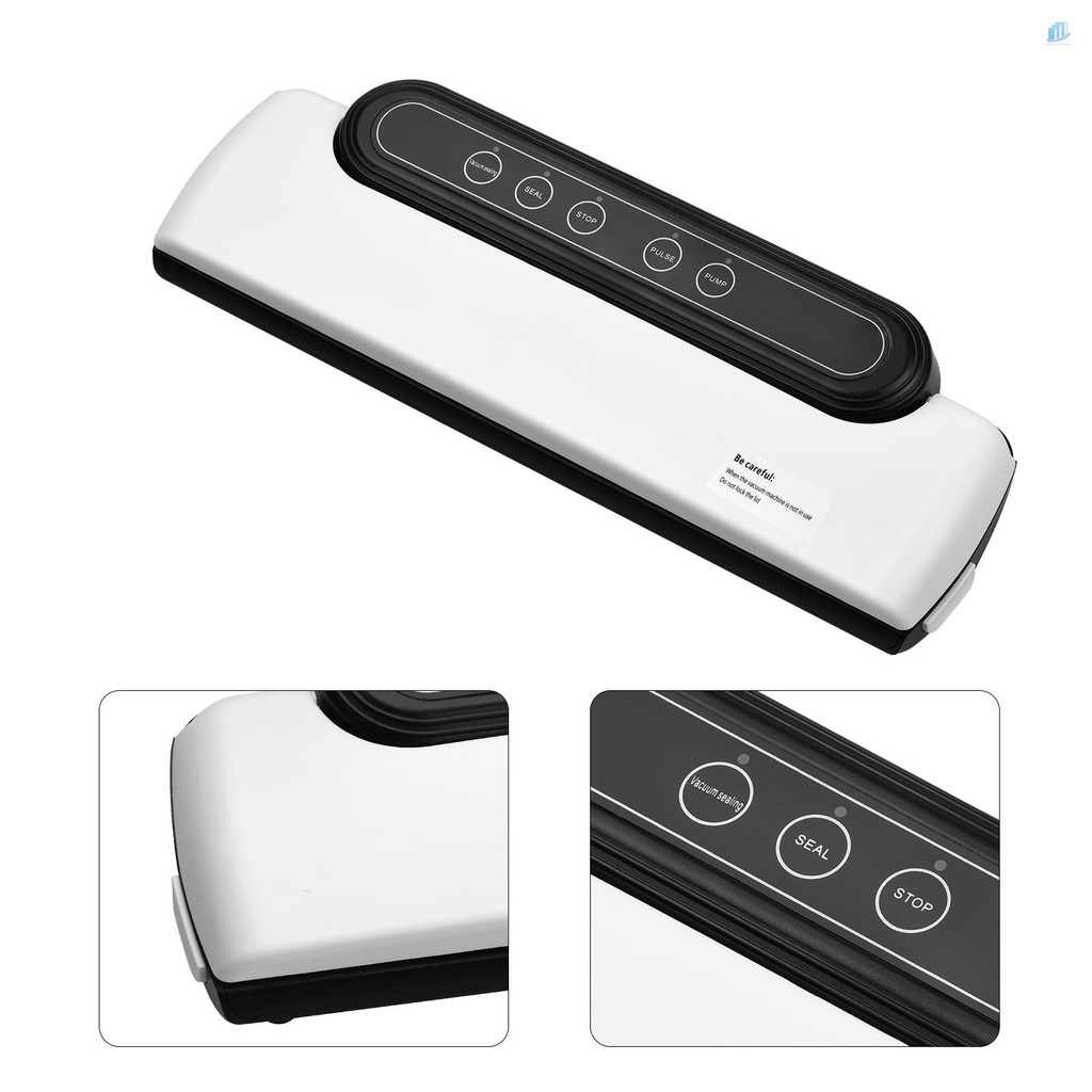 Smartwatchinone máy hút chân không để bảo quản thực phẩm tiết kiệm thực phẩm khô và ẩm với 10 túi chân không chức năng bơm chân không tươi giữ thực phẩm niêm phong cho thịt bò rau f