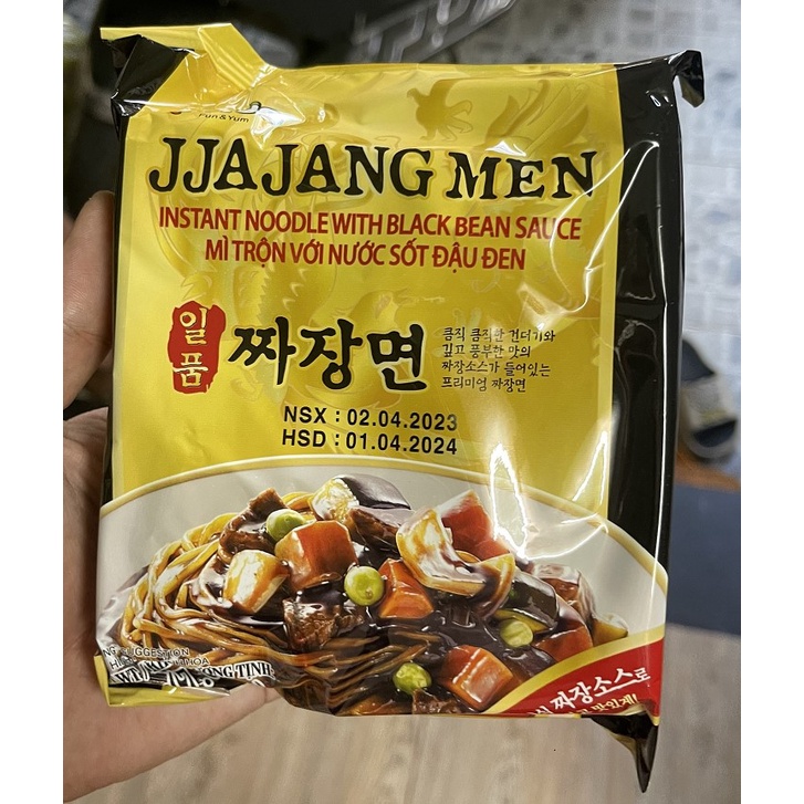 Thùng Mì Tương Đen Jjajang Men 200g*16