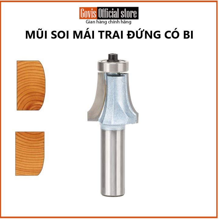 Mũi Soi Gỗ Phay Mái Trai, Huỳnh Mái Trai Đứng Bi Tì Tideway [ Govis ]