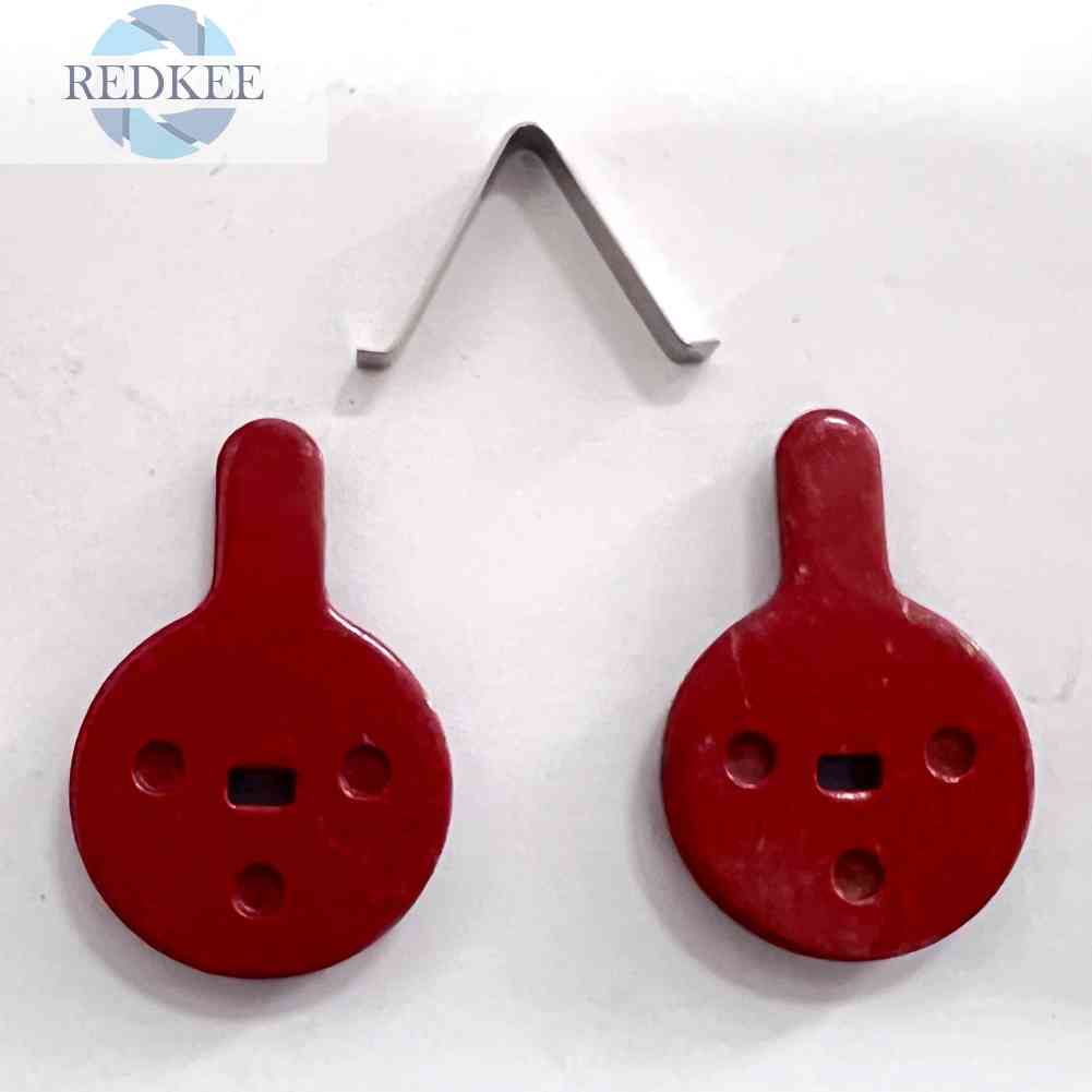 Set 2 Cặp Má Phanh Xe Đạp Leo Núi Bán Kim Loại