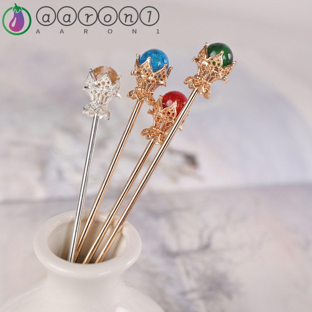 Aaron1 Que Búi Tóc Thanh Lịch Cho Nữ|Vòng Tay Kim Loại Phong Cách Trung Hoa|Kẹp Tóc Thiết Kế Xinh Xắn Thời Trang
