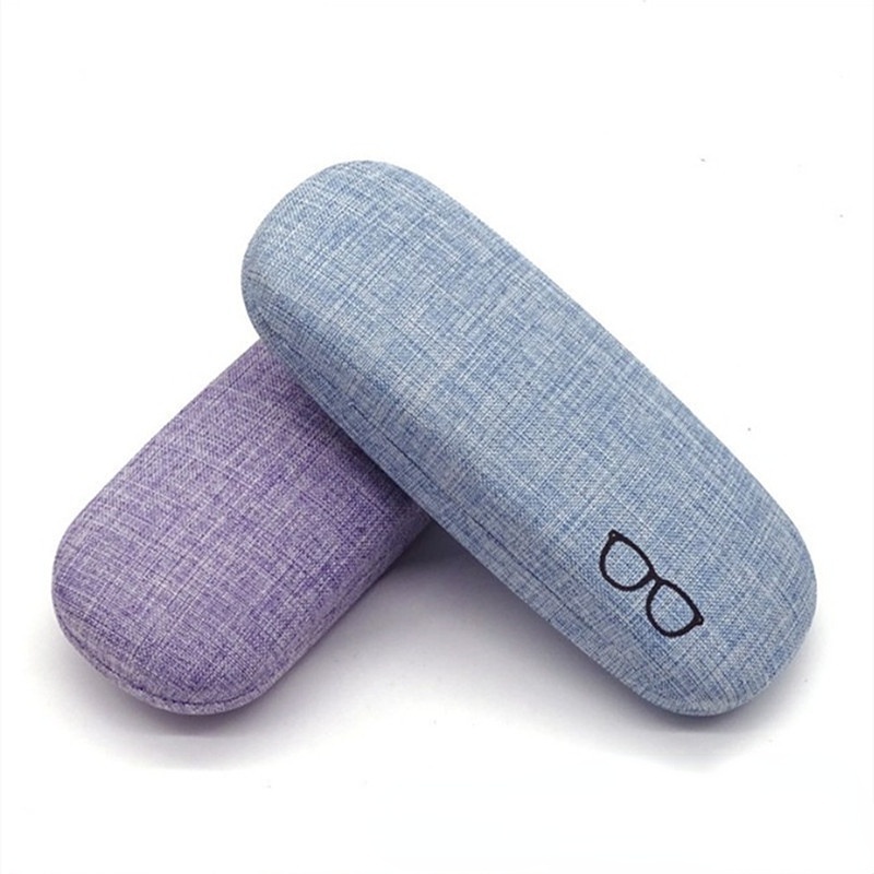 Hộp Đựng Mắt Kính Bằng Vải Kèm Tua Vít Và Gương Đơn Giản Tươi Mới Cho Học Sinh myopia