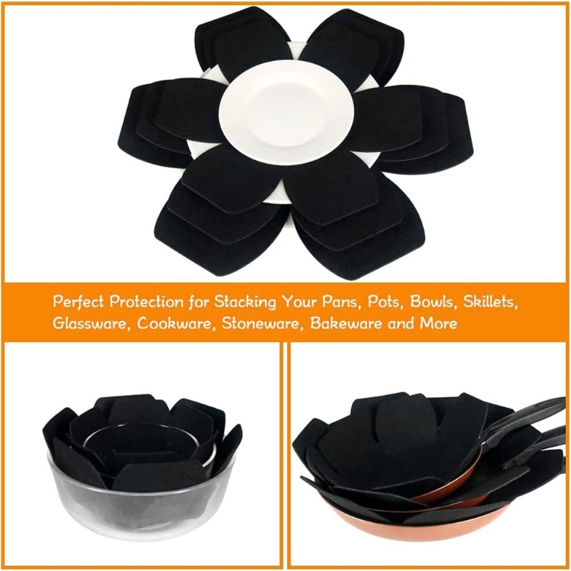 Bộ 12 Miếng Đệm Pan Bảo Vệ Chống Trầy Xước Tiện Dụng